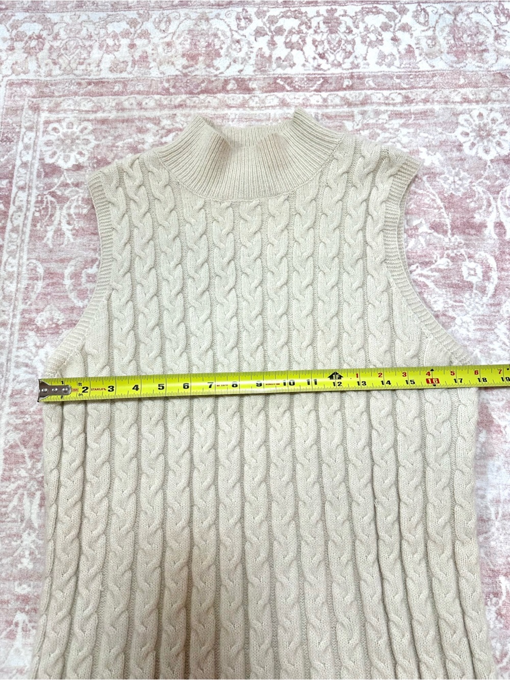 VICI 🤍 Cable Knit Sweater Dress - Picture 5 of 7
